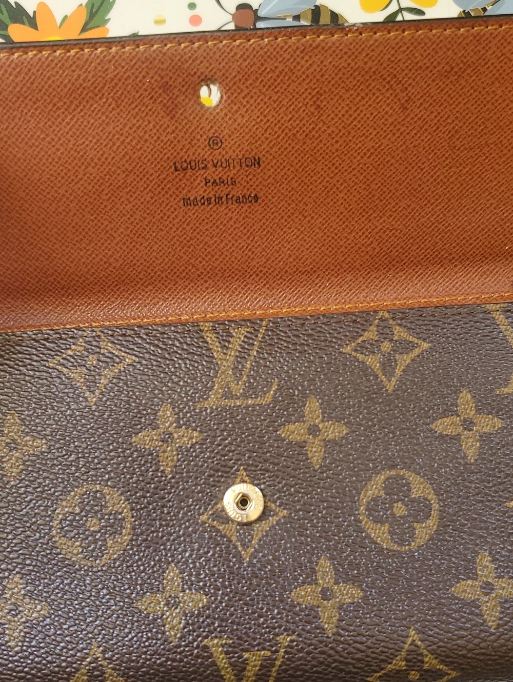 Louis Vuitton Brown Monogram Continental Wallet - Picture 4 of 10